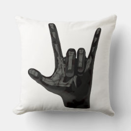 duivelhorens hand kussen