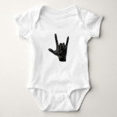 duivelhorens hand romper (Voorkant)