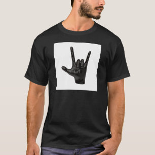 duivelhorens hand t-shirt