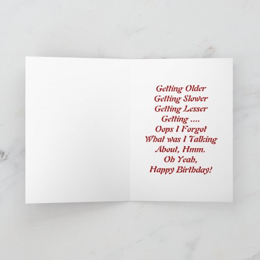 Duivels brouwen! - Verjaardag Kaart (Binnen)