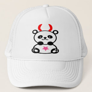 ♫♥Duivels Cute Baby-Panda Trucker Hoed♥♪ Pet