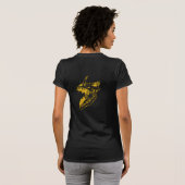 Duivels hond Schedel zwarte shirt (Achterkant volledig)