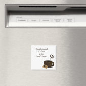 Duivels mix van koffie magneet (Insitu (Vaatwasser))