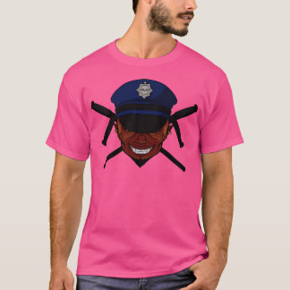 Duivels Officer geen bijschrift T-shirt