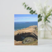 Duivels Punchbowl & Otter Rock, OR Briefkaart (Staand voorkant)