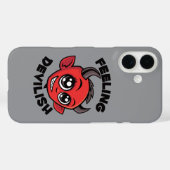 Duivels Schattig Lachende Duivel Case-Mate iPhone Case (Achterkant (horizontaal))