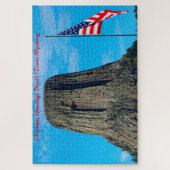 Duivels Toren Wyoming. Legpuzzel (Verticaal)