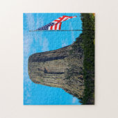 Duivels Toren Wyoming. Legpuzzel (Verticaal)