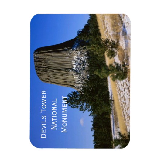 Duivels Tower National Monument Magnet Magneet (Verticaal)