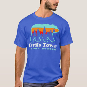 Duivels Tower National Monument Wyoming Black Hill T-shirt