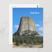 Duivels Tower wensen Briefkaart (Voorkant / Achterkant)