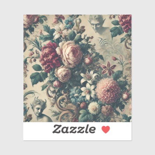 Duivels van Dandy – Gotische Victoriaanse tijd Sticker (Vel)