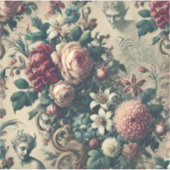 Duivels van Dandy – Gotische Victoriaanse tijd Sticker (Voorkant)