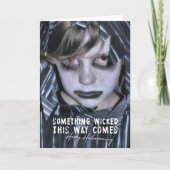 DUIVELS WENSKAART BEDANKKAART (Voorkant)