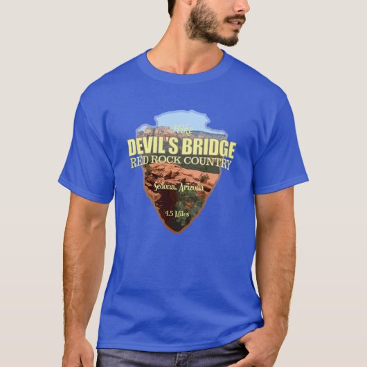 Duivelsbrug pijlpunt t-shirt (Voorkant)