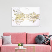 Duivelsbrug schets, Kirkby Lonsdale Canvas Afdruk (Insitu (Woonkamer))