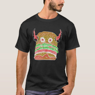 Duivelsburger Gekke Ogen Hamburger Kaasburger Deli T-shirt
