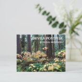 Duivelsclub, Duivels Postpile National Monument Briefkaart (Staand voorkant)