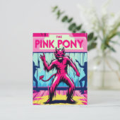 Duivelsdansen bij Pink Pony Briefkaart (Staand voorkant)
