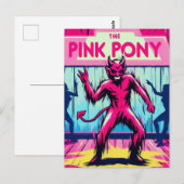Duivelsdansen bij Pink Pony Briefkaart (Voorkant / Achterkant)