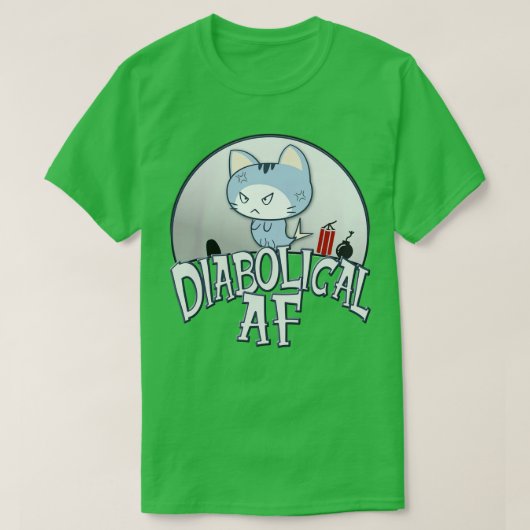 Duivelse AF T-shirt (Design voorkant)