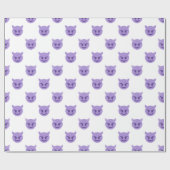 duivelse emoji cadeaupapier (Vlak)