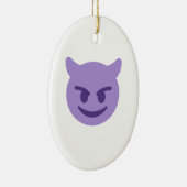 duivelse emoji keramisch ornament (Rechts)