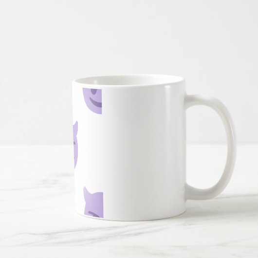 duivelse emoji koffiemok (Rechts)