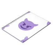 duivelse emoji notitieboek (Linkerzijde)