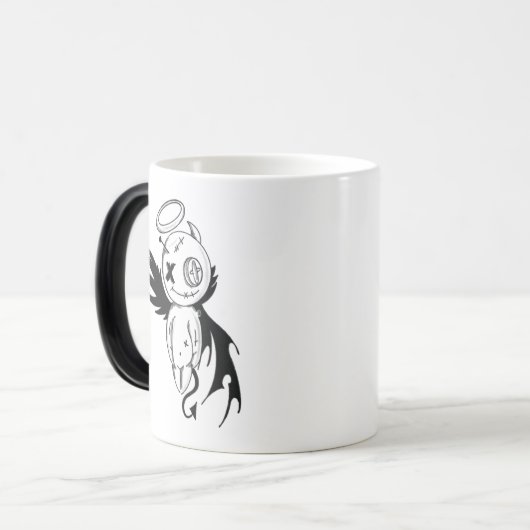 Duivelse engel magische mok (Voorkant links)