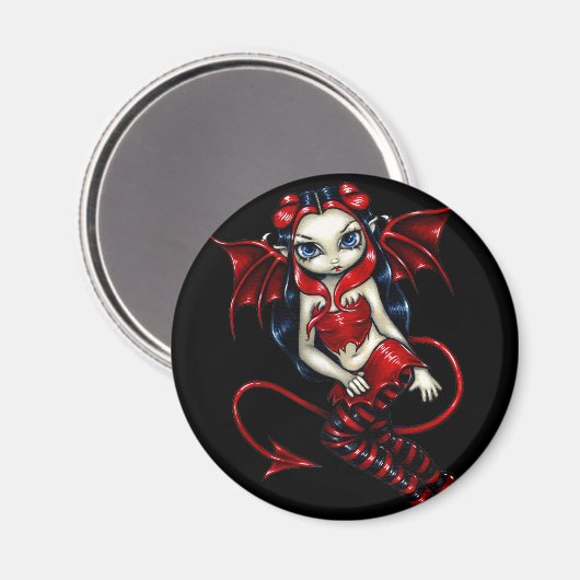 "Duivelse fee" magneet (Voorkant / Achterkant)