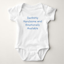 Duivelse Handsome Baby Boy's Bodysuit