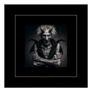 Duivelse Natuur door Chuck Vest Poster