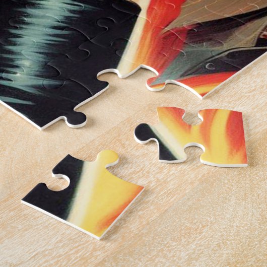 Duivelse Pin-up Legpuzzel (Zijkant)