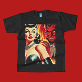  Duivelse Pin-up T-shirt