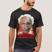 DUIVELSE PUTIN de Kernwapen Maniak T-Shirt (Voorkant)
