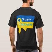 DUIVELSE PUTIN de Kernwapen Maniak T-Shirt (Achterkant)