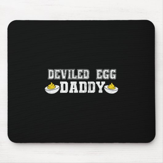 Duivelsei Pappie Retro Grappige Thanksgiving Vader Muismat (Voorkant)