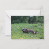 Duivelsgatgraver Notitiekaartje (Voorkant)