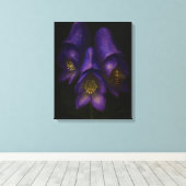 Duivelshelm: Toxic Elegance Impressionistische Kun Canvas Afdruk (Insitu (Houten vloer))