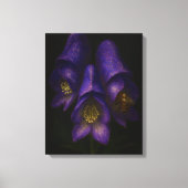 Duivelshelm: Toxic Elegance Impressionistische Kun Canvas Afdruk (Voorkant)