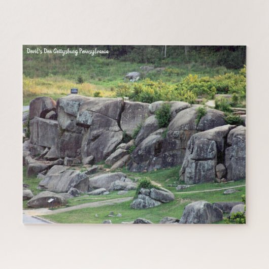Duivelsnest Gettysburg Pennsylvania Legpuzzel (Horizontaal)
