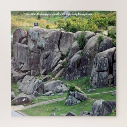Duivelsnest Gettysburg Pennsylvania Legpuzzel (Verticaal)