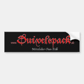 Duivelspack - Autoaufkleber Fun Folk Bumpersticker (Voorkant)