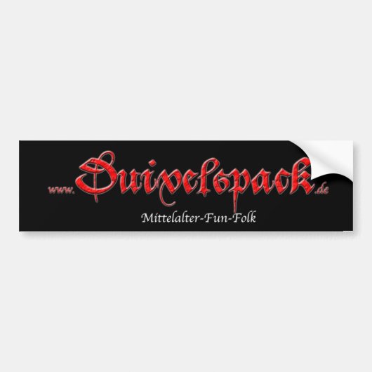 Duivelspack - Autoaufkleber Fun Folk Bumpersticker (Voorkant)