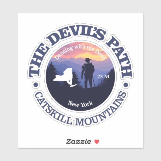 Duivelspad (rd2) sticker (Vel)