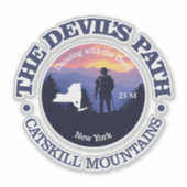 Duivelspad (rd2) sticker (Voorkant)