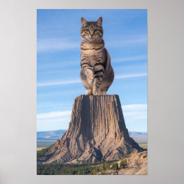 Duivelstoren Giant Tabby Poster