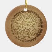 Duivelsval Assyrische magische charmes Keramisch Ornament (Voorkant)