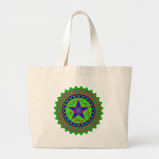 Duivelsval Grote Tote Bag (Voorkant)